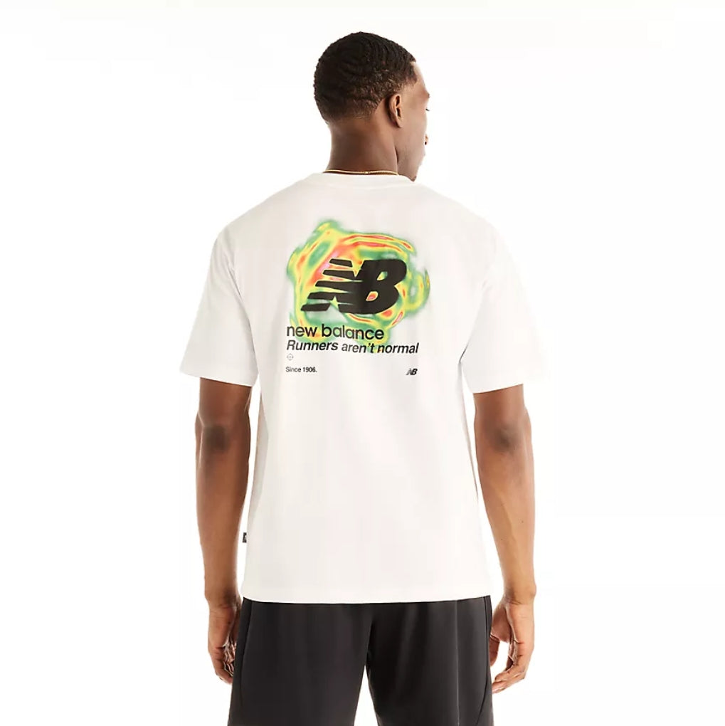 HEAT MAP MOTION TEE WHITE