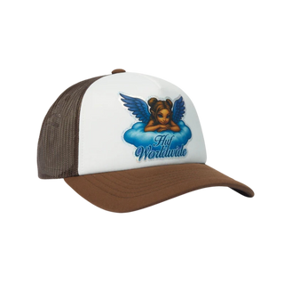 BLISS TRUCKER CAP BROWN