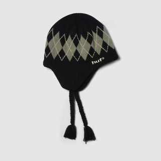 WILSON BRAIDED BEANIE BLACK