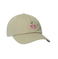 CHERRIES 6 PANEL CAP KHAKI