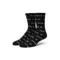 FUCK IT GLOW SOCK BLACK