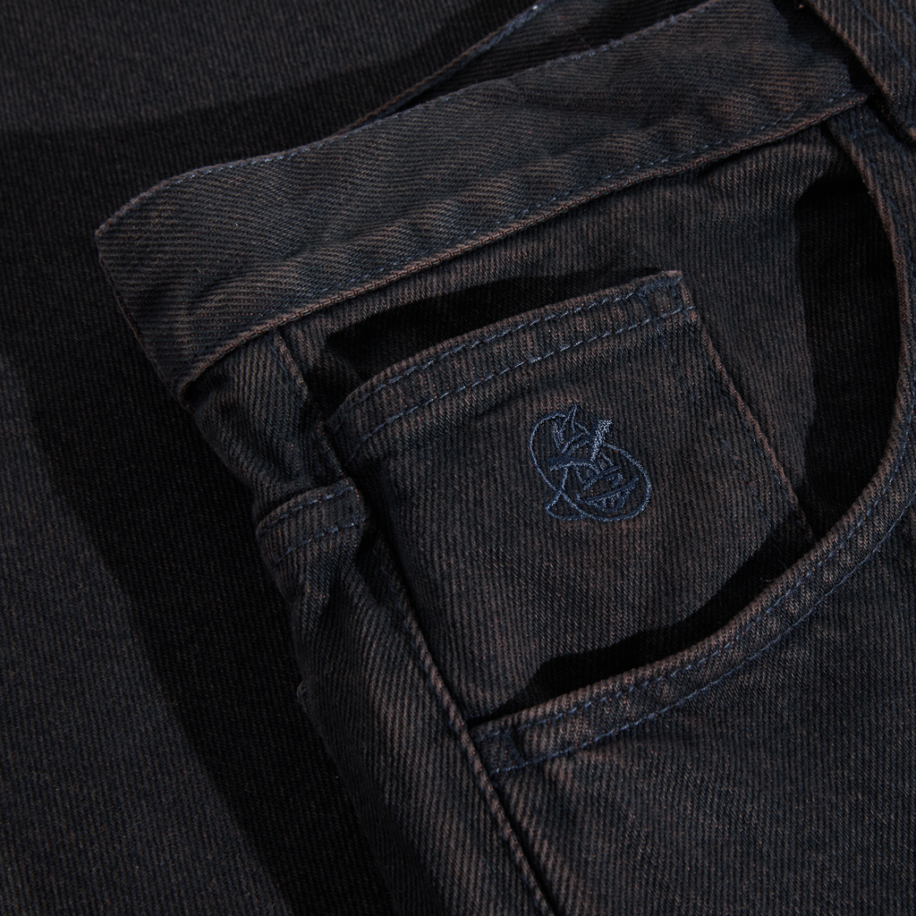 93! DENIM BROWN BLUE