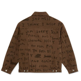 SAD NOTES PATRIK JACKET WALNUT