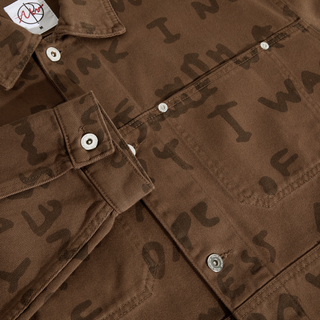 SAD NOTES PATRIK JACKET WALNUT