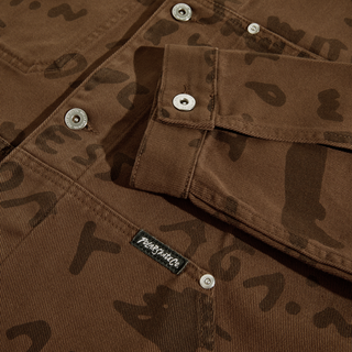 SAD NOTES PATRIK JACKET WALNUT