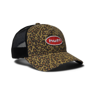 SAFARI TRUCKER CAP LEOPARD