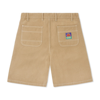 WORK SHORTS WASHED BROWN