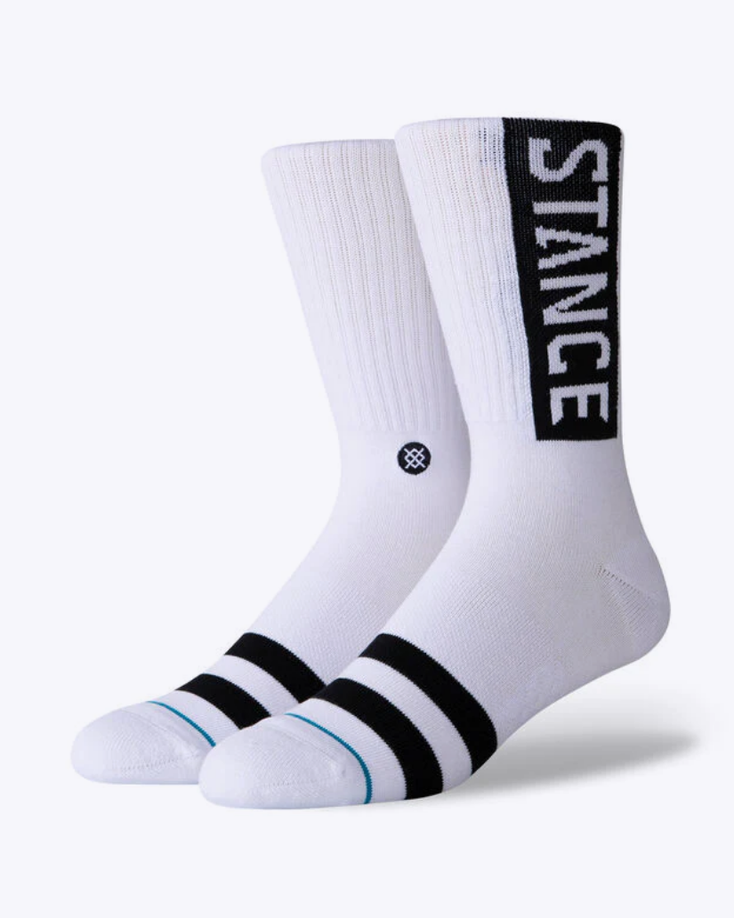 OG CREW SOCKS WHITE
