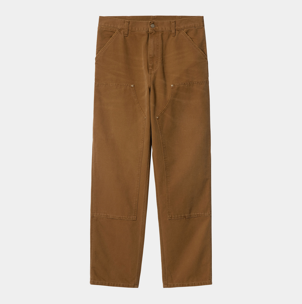 DOUBLE KNEE PANTS DEEP H BROWN