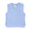 CHAIN SPENCER VEST BLUE