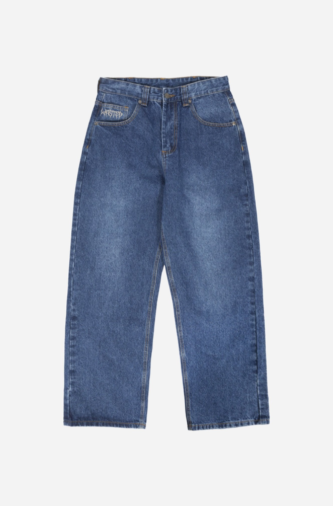 CASPER FEELER PANT BLUE WASHED