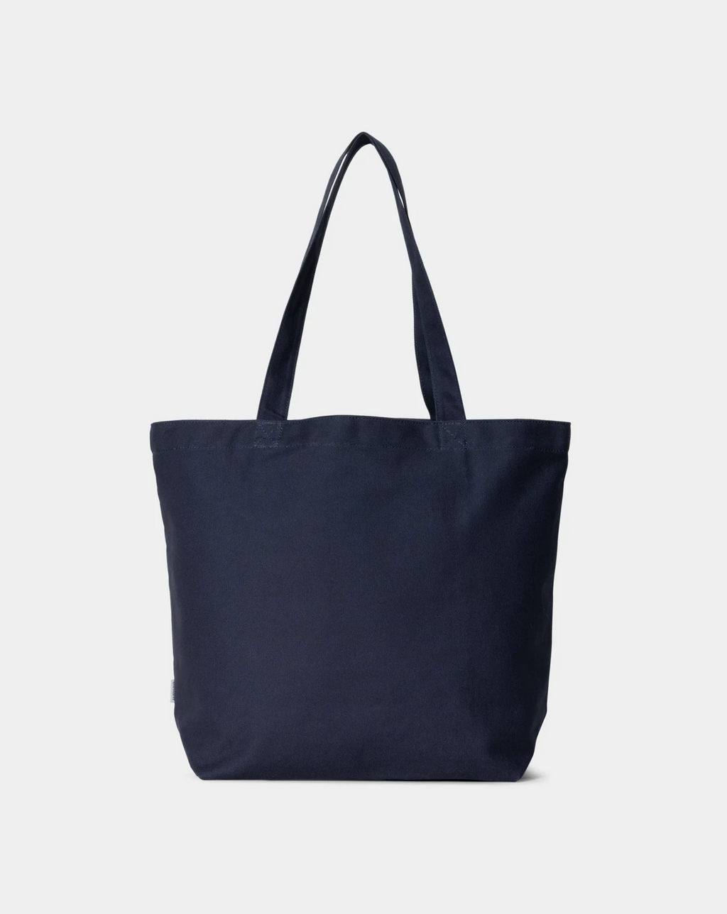 CANVAS GRAPHIC TOTE COTTON READING CLUB PRINT BLUE