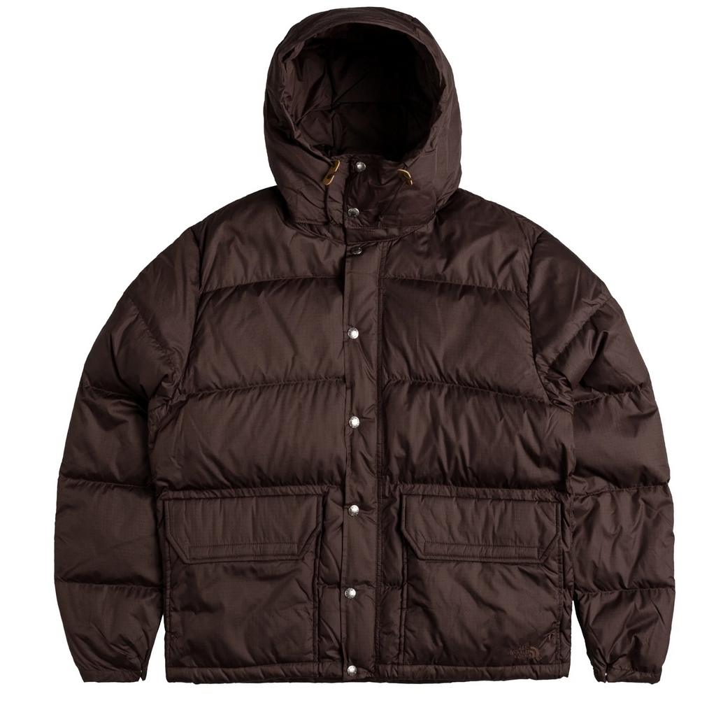 HERITAGE DOWN JACKET COAL BROWN