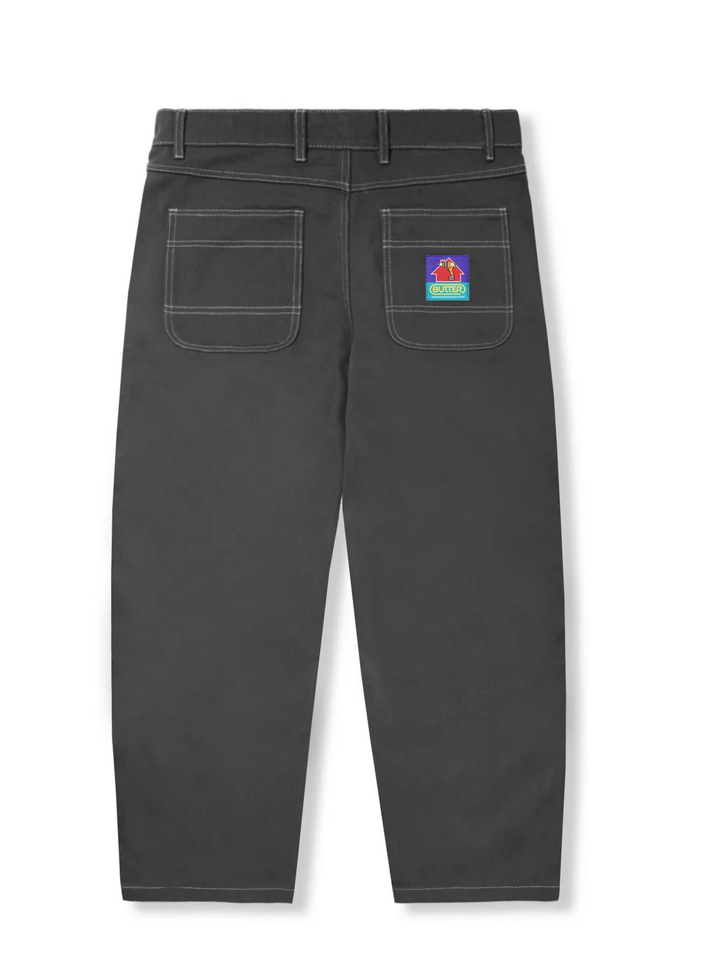 WORK DOUBLE KNEE PANTS CHARCOAL