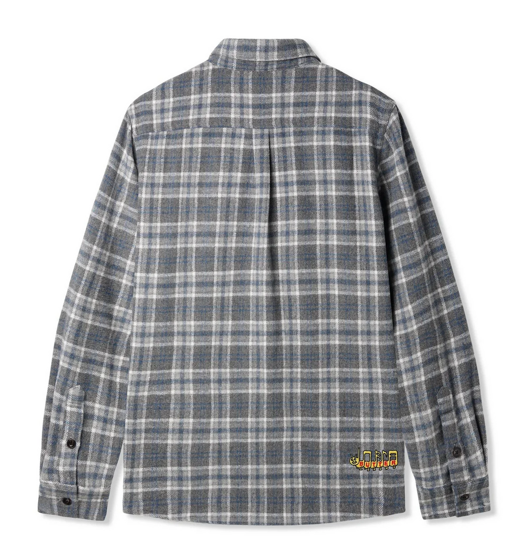 CATERPILLAR FLANNEL SHIRT SATE GREY