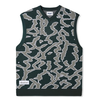 SURGE KNITTED VEST FOREST