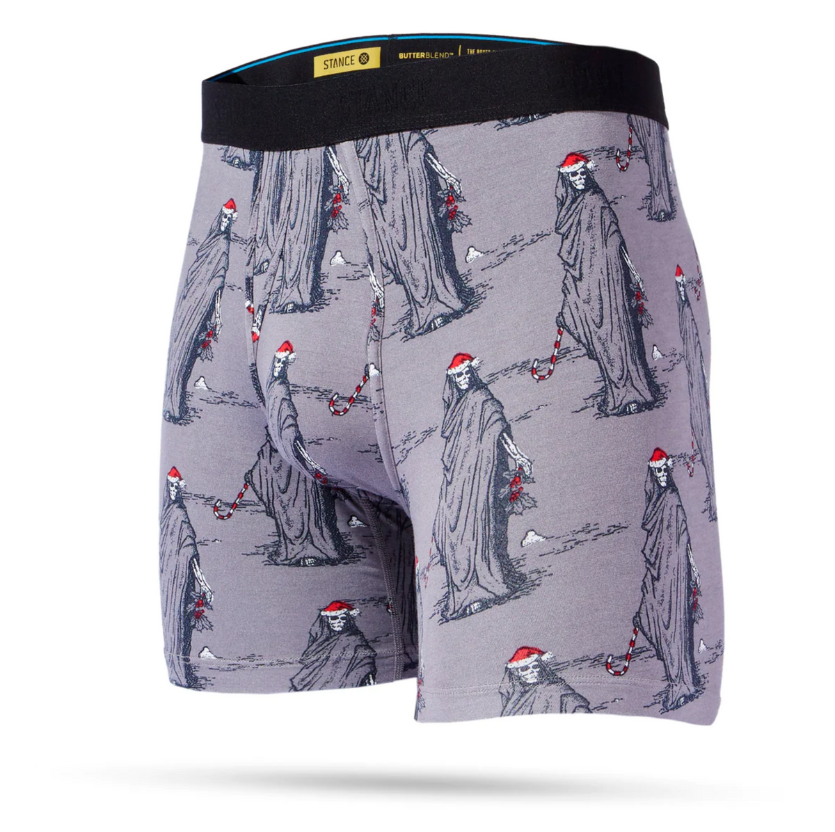 HAPPY HOLIDEATH BOXER BRIEF GREY