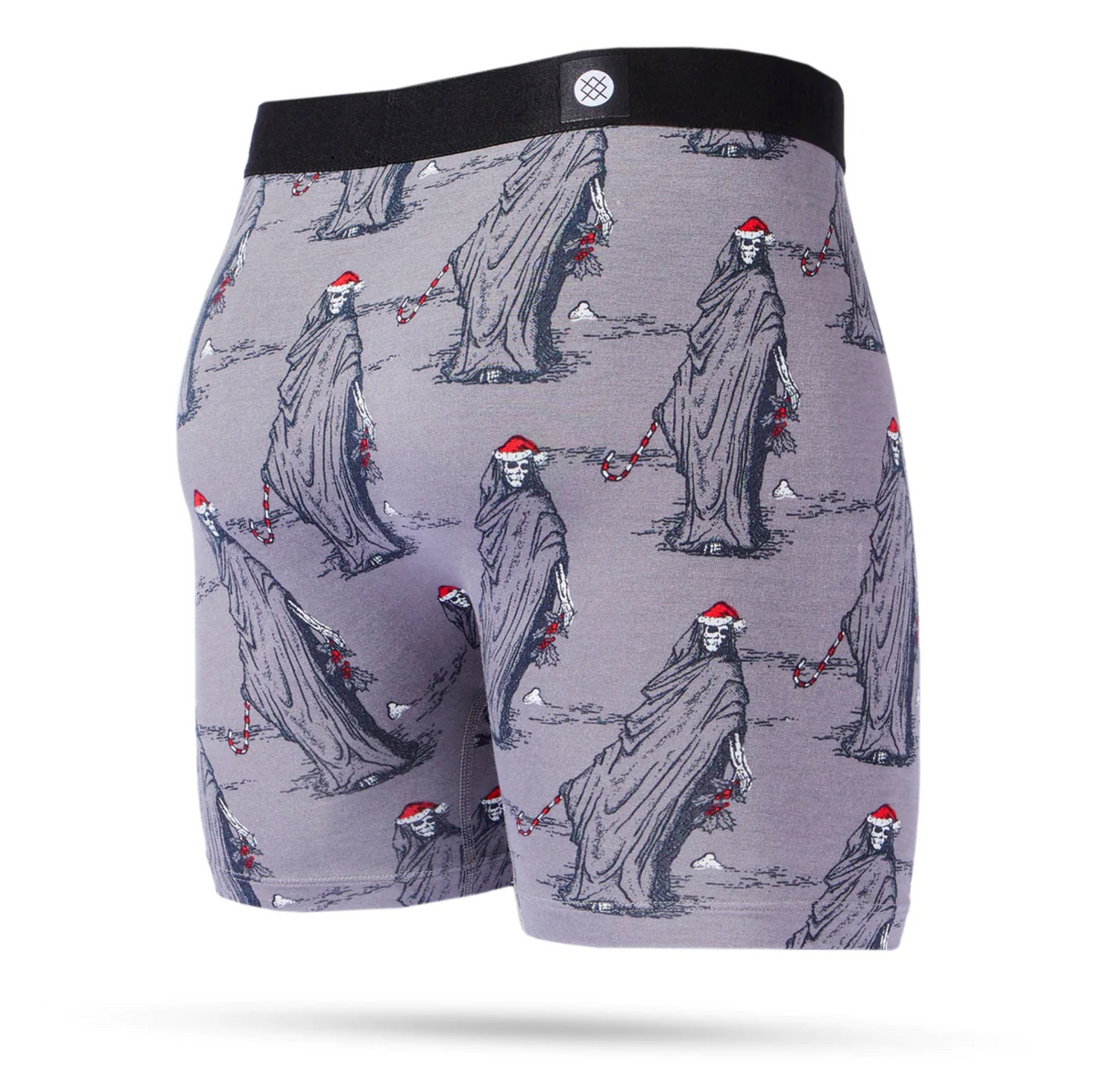 HAPPY HOLIDEATH BOXER BRIEF GREY