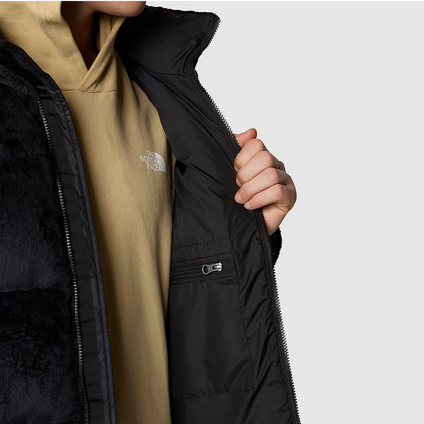 M' VERSA VELOUR NUPTSE JACKET TNF BLACK