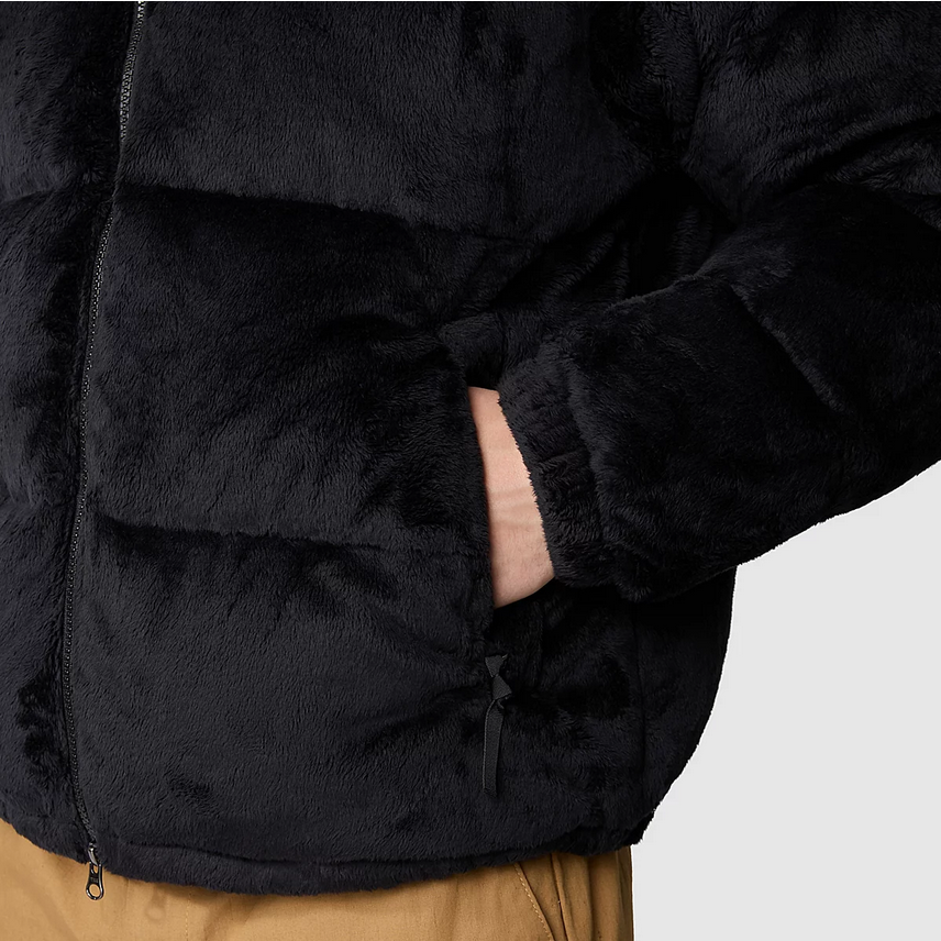 M' VERSA VELOUR NUPTSE JACKET TNF BLACK