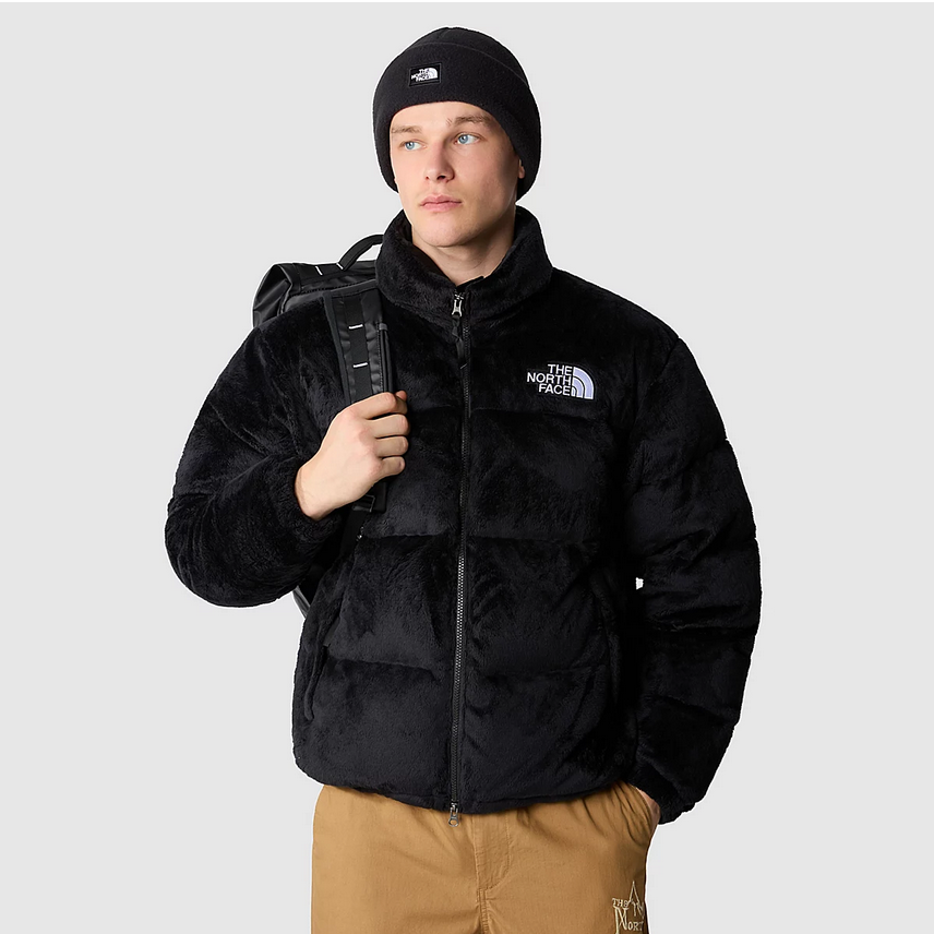 M' VERSA VELOUR NUPTSE JACKET TNF BLACK