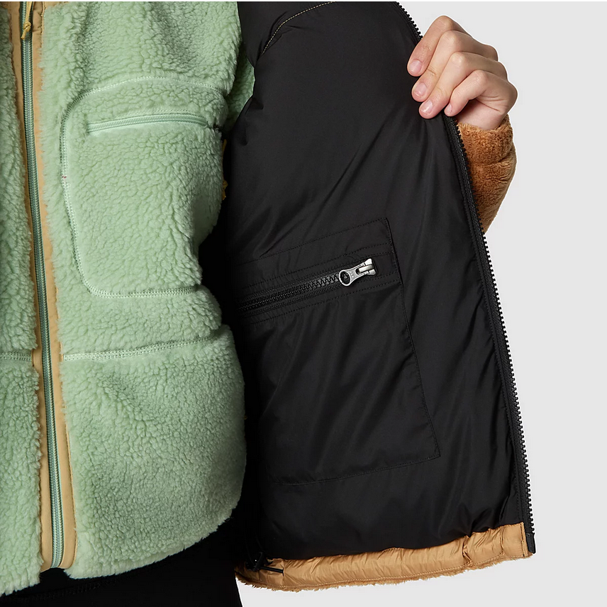 W' VERSA VELOUR NUPTSE JACKET ALMOND BUTTER