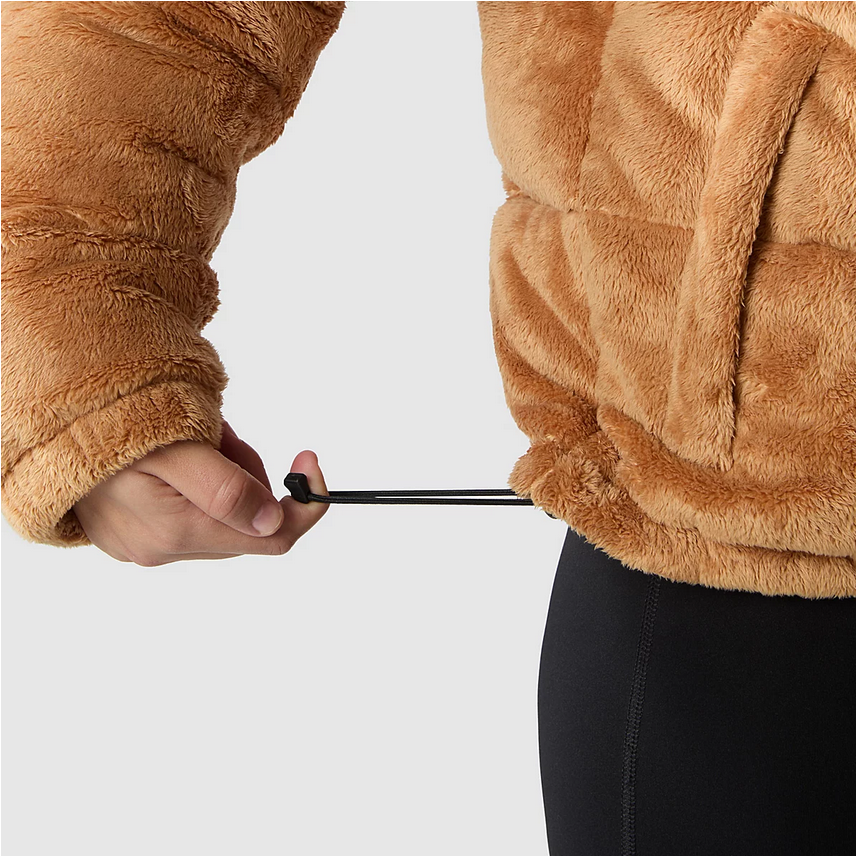 W' VERSA VELOUR NUPTSE JACKET ALMOND BUTTER