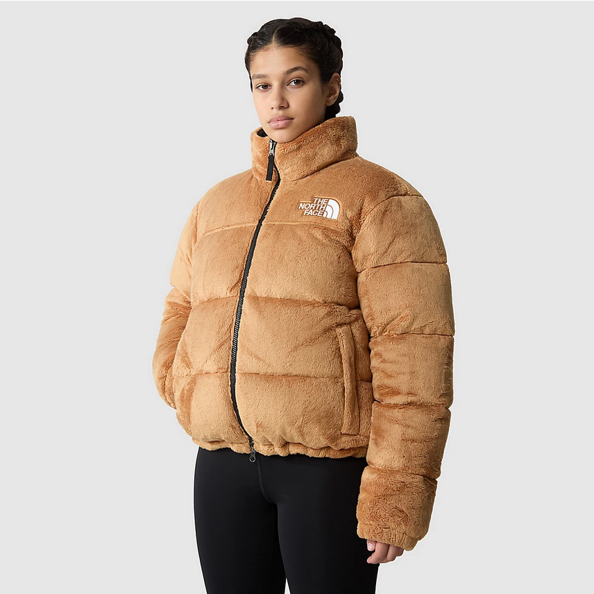 W' VERSA VELOUR NUPTSE JACKET ALMOND BUTTER