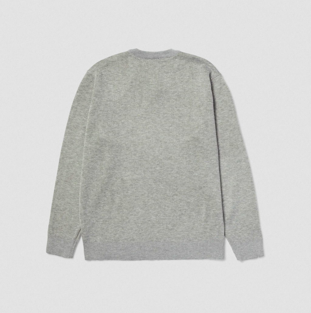 GREENCH BUDDY CREWNECK HEATHER GREY