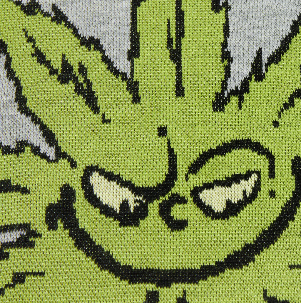 GREENCH BUDDY CREWNECK HEATHER GREY