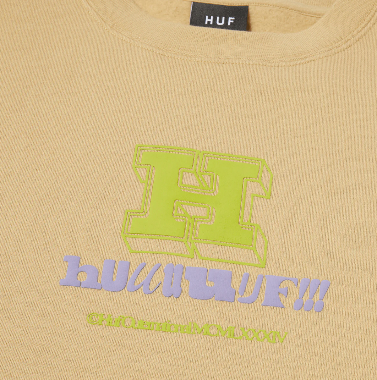 HUUUF CREWNECK OATMEAL