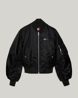 Black sale nylon jacket