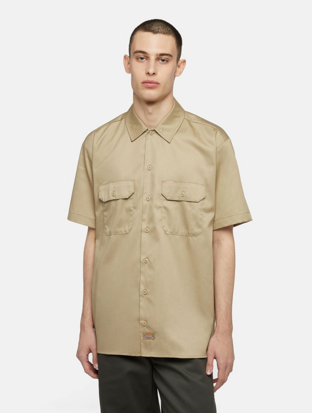 WORK SHIRT SHORT SLEEVE KHAKI