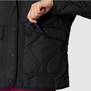 W AMPATO QUILTED JACKET BLACK