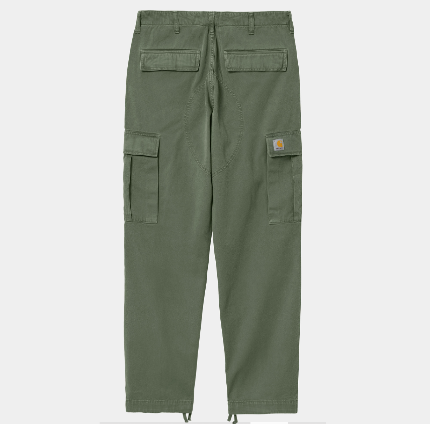 REGULAR CARGO PANT DOLLAR GREEN GARMENT DYE