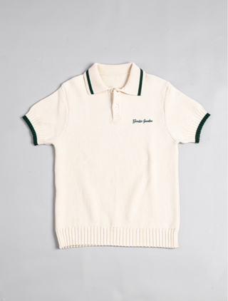 VINTAGE CONTRAST KNITTED POLO