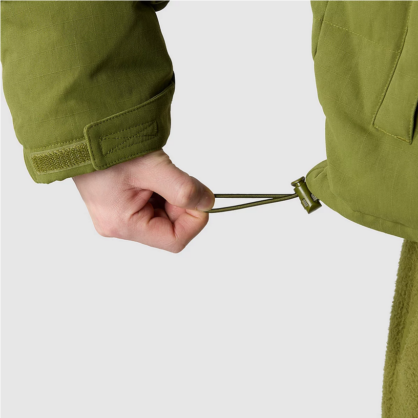 1992 RIPSTOP NUPTSE JACKET  FOREST OLIVE
