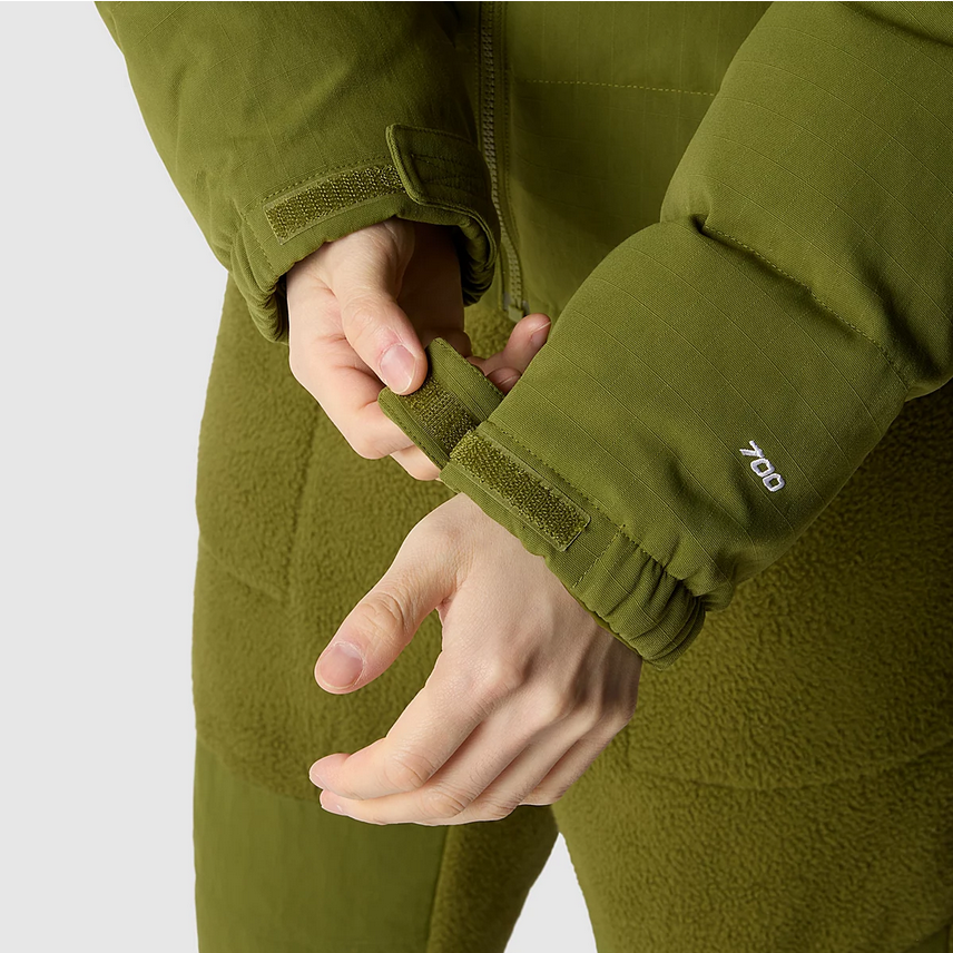 1992 RIPSTOP NUPTSE JACKET  FOREST OLIVE