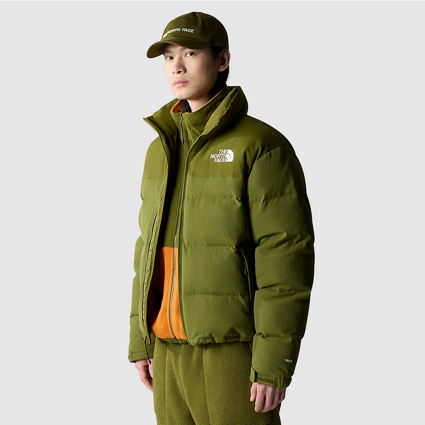 1992 RIPSTOP NUPTSE JACKET  FOREST OLIVE