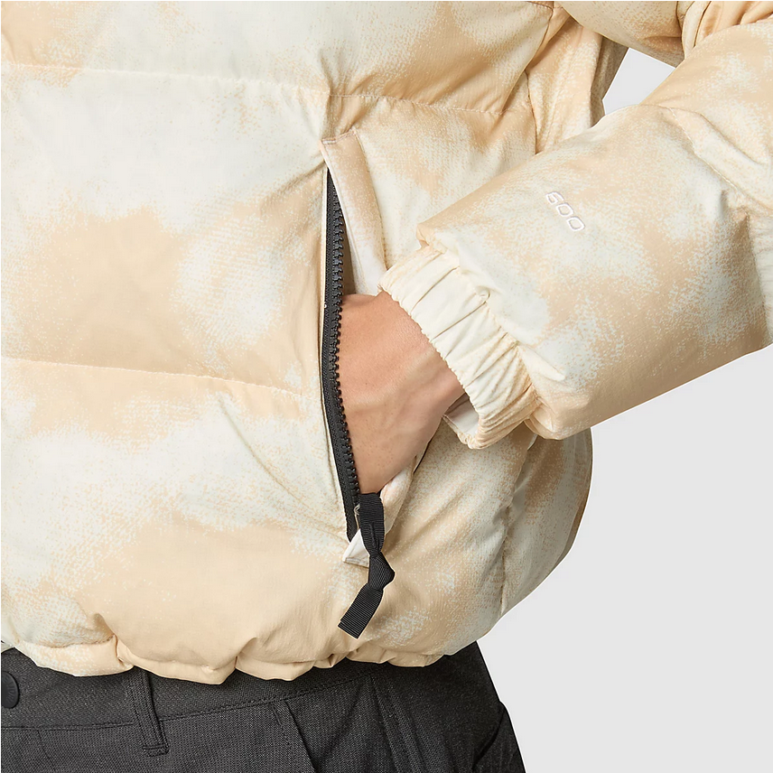 W' 1992 CRINKLE REVERSIBLE NUPTSE WHITE DUNE