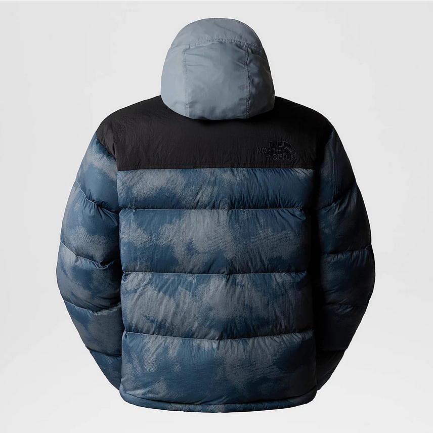 1992 CRINKLE REVERSIBLE NUPTSE JACKET BLUE DUSK