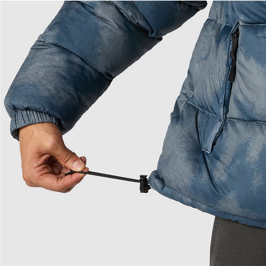 1992 CRINKLE REVERSIBLE NUPTSE JACKET BLUE DUSK