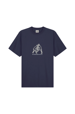 TEO FIGHTER FRONT TEE NAVY