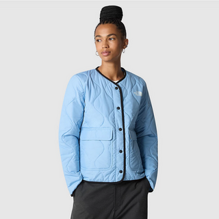 W'AMPATO QUILTED JACKET STEEL BLUE