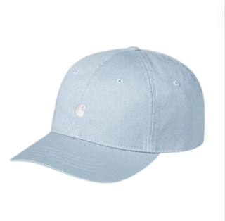 MADISON LOGO CAP FROSTED BLUE/WHITE