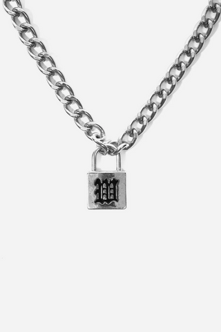 VICIOUS CHANNEL NECKLACE SILVER