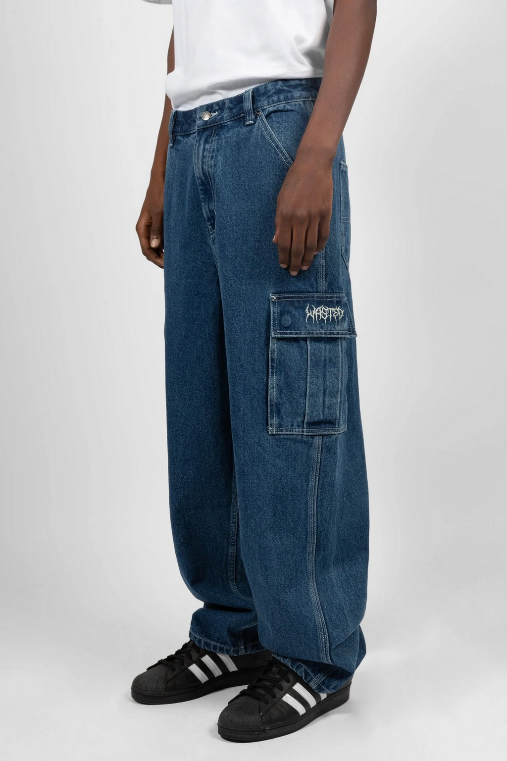 CREAGER PANT WASHED BLUE