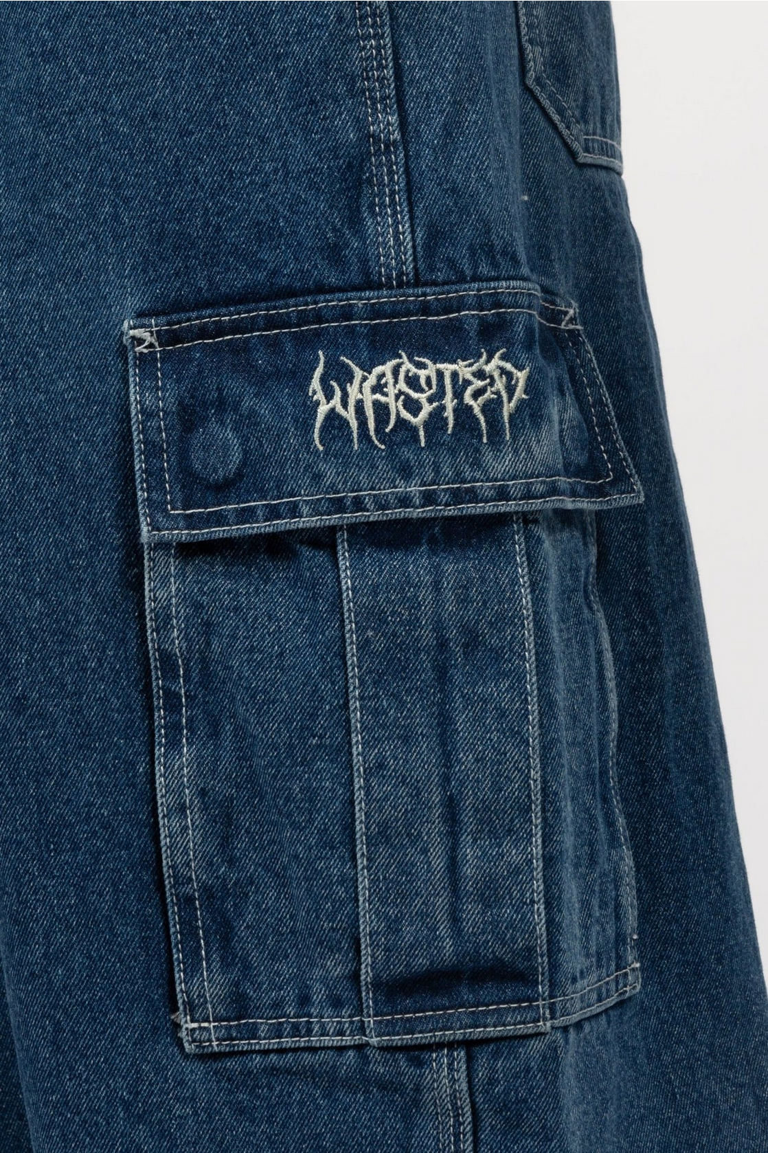 CREAGER PANT WASHED BLUE