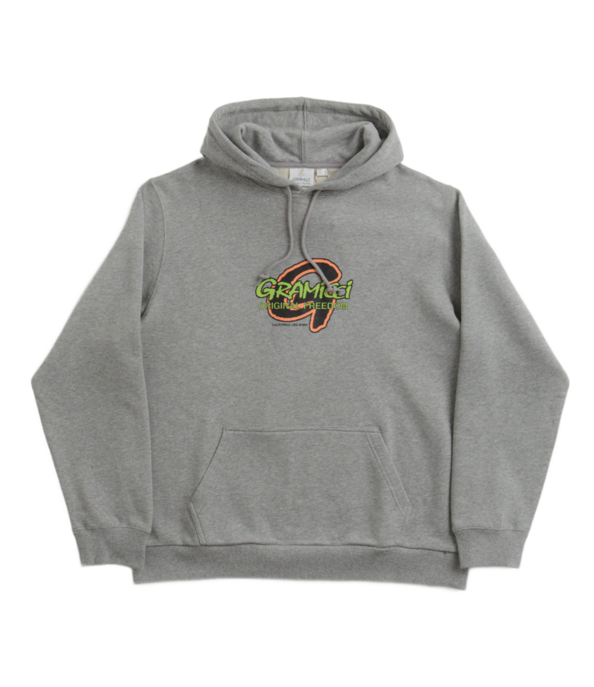 PIXEL G HOODIE ASH HEATHER