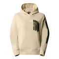 W GRAPHIC HOODIE GRAVEL